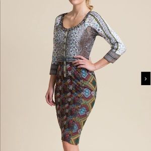 Byron Lars Heidelberg Sheath Dress 2 NWT